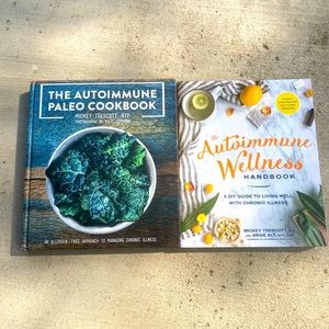 The Autoimmune Paleo Cookbook and the Autoimmune Wellness Handbook.